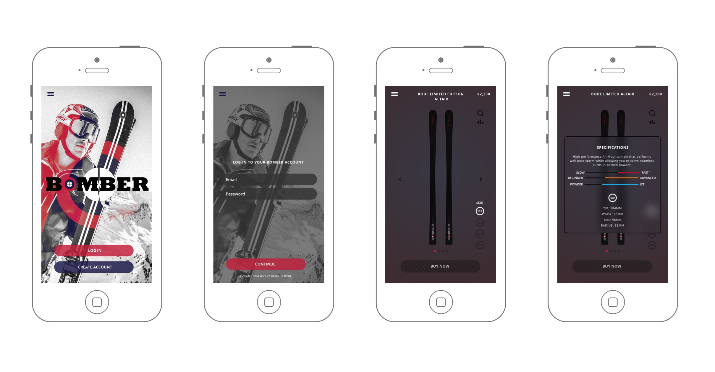 IOS Mobile App Design